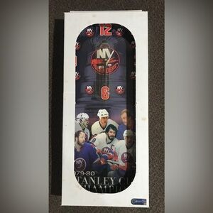 NY Islanders 1979-1980 Stanley Cup Champions Clock